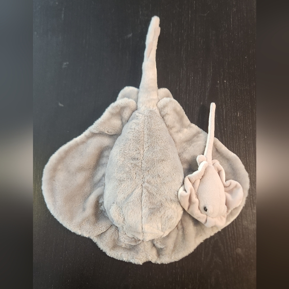 Adventure Planet Manta Ray Mother And Baby Stuffed Animal